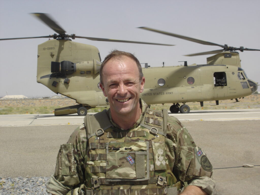 Craig Lawrence in Afghanistan where he led the development of a joint Afghan/NATO strategy to reduce risk to the 2014 Presidential and Provincial Elections