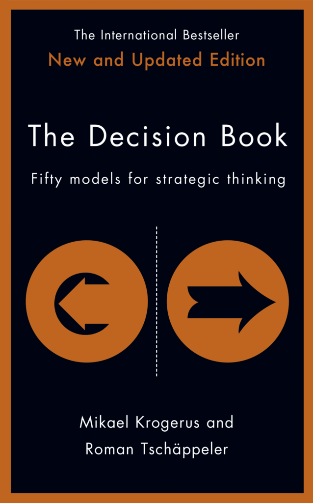 'The Decision Book' by Mikael Krogerus and Roman Tschappeler recommended by Craig Lawrence Consulting Limited