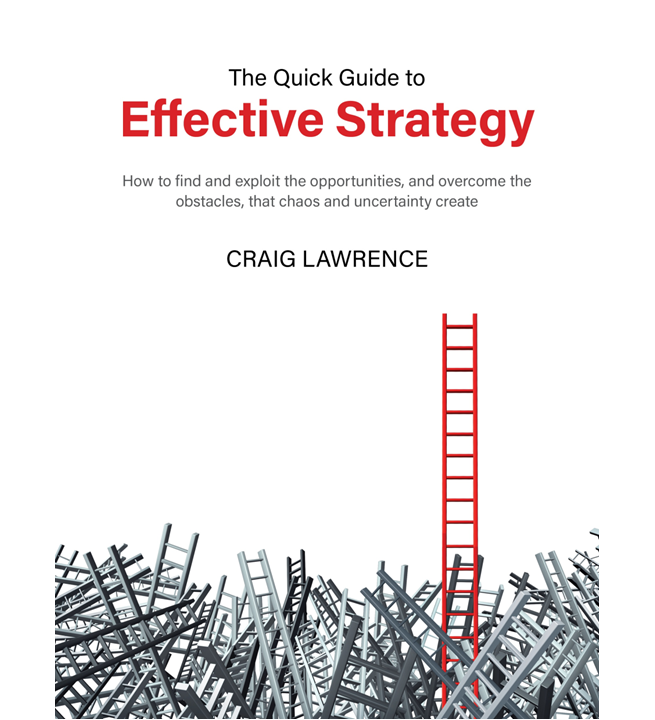 Craig Lawrence Consulting applies the unique approach to strategy development described in Craig Lawrence's best selling book